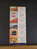 Map Baltimore & Ohio Railrad System Map of the USA