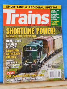 Trains Magazine 2012 June Shortline power ROck Island Sandersville SP Routes tod