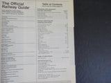 Official Railway Guide 1993 October North American Travel Edition