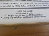Western Pacific Feather River Rail Society The Train Sheet #56 1992 July August