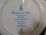 Plate Kathleen and Child Edna Hibel Collectors International Royal Doulton p0096