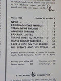 Trains Magazine 1963 March The Panama Limited Take a ride on the Reader