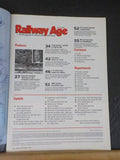 Railway Age 1990 June Rail transit returns to Los ANgeles Preventive freight car