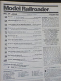 Model Railroader Magazine 1982 August Tioga Pass Build your first craftsman kit