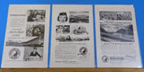 Ads Northern Pacific Railroad #4 Advertisements from various magazines