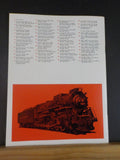 Train Shed Cyclopedia #45 Locomotives 1940 - 1950's