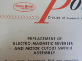 EMD Pointers 1967 June 12 Replacement of Electro-Magnetic reverser and motor cut