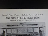 NRHS Bulletin 1940 June Memory Line New York & Queens Transit System