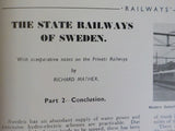 Railways Magazine Bound Vol  XII January-December 1951