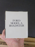 Liberty Master Mechanic Ford Model A roadster 1/25th scale Locking bank OB