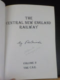 Central New Engand Railway Story Vol II The C.N.E. by R.W. Nimke w/DJ   Signed