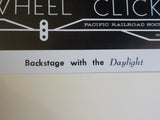 Wheel Clicks 1972 November Pacific Railroad Society Backstage with The Daylight