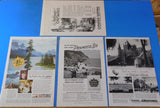 Ads Canadian National Ry Lot #13 Advertisements from Various Magazines (10)