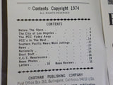 Pacific News #153 1974 July Pacific Rail News PCC fades away City of Los Angeles
