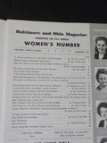 Baltimore & Ohio Employee Magazine 1952 June B&O Annual women's number