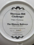 Plate Historic Railways Plate Collection Sherman Hill Challenger #0164A Xaras