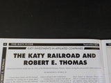 Katy Flyer Bulletin V34 #3 2012 September Katy Railroad & Robert E. Thomas