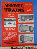 Model Trains 1957 Fall October November  Mechanical control of switches Help