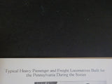 Locomotives of the Pennsylvania Railroad 1834 - 1924 by Warner SC 1959