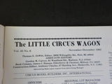 Little Circus Wagon 1982 November December Vol 45 No 6 Circus Model Builders Int