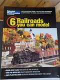 Model Railroader Magazine Supplements Lot of 4 RRrs you can model Track Plans