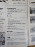 Railroad Model Craftsman Magazine 1990 September Comfort cabs PFE Reefer modelin