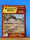 Railroad Model Craftsman Magazine 1982 December Boxcar conversions Layout planni