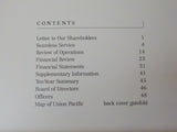 Union Pacific Railroad Annual Report 1993 Seamless Service Seamless sevice Map 1
