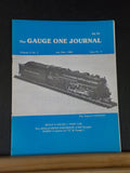 Gauge One Journal Ga 1 Issue #9 1986 January-March Tank Car Kadee couplers