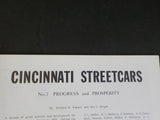 Cincinnati Streetcars No 7 Progress & Prosperity by Wagner & Wright Soft Cover