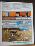 Railmodel Journal 2000 Aug ust Evans Hyrda-cushion underframe Intermodal modeli