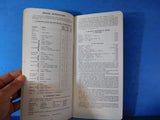 Norfolk Southern Employee Timetable #3 Eastern Lines Piedmont Div 1986