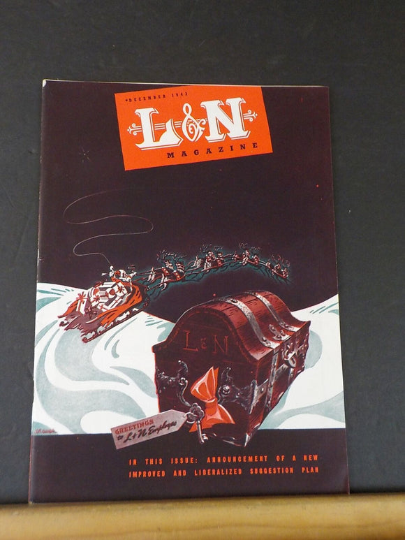 Louisville & Nashville Employee Magazine L&N 1943 December