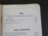 Pennsylvania Railroad Employee Timetable Western Region Buckeye FW SW  #1 1964