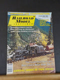 Railroad Model Craftsman Magazine 1982 June Enginehouse coal yard Gondola UP gra