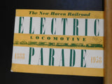 New Haven Railroad Electric Locomotive Parade 1888-1938 Brochure Ad