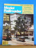 Model Railroader Magazine 1980 July Scratchbuild a stucco station Inexpensive in