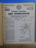 Era Headlights 1946 11 issues  Spiral bound with black cardstock covers w/index