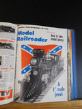 Model Railroader Magazine Complete year in MR blue binders 1960  12 issues