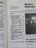 Modern Railways 1964 November Bournemouth Electrification BR Lounge car design