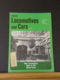 Railway Locomotives and Cars 1973 June Railway CN diesel shop new production