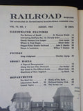 Railroad Magazine 1963 August V74 #5 Steam in Louisiana The Railway of Death