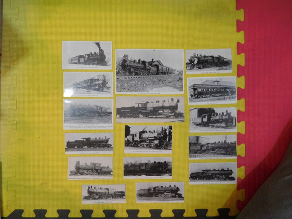 Photo PS&N RR Pittsburgh Shawmut & Northern Lot of 15 photos? Cut outs?