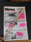 CP Rail News 1987 June Employee Newspaper Floods Washouts plague eastern operati