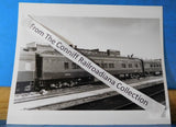 Photo Gulf Mobile & Ohio Passenger Car #1074  8X10 B&W St Louis MO 1969