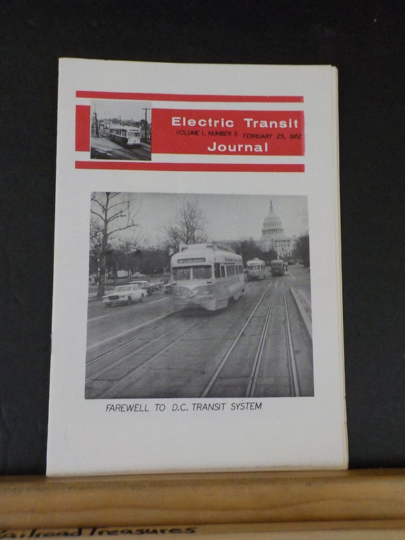 Electric Transit Journal 1962 February 25  V1 #5