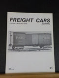 Freight Cars Journal #21 Limestone Slurry cars stacks f