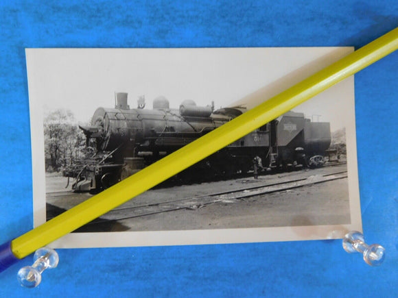 Photo Pittsburgh Shawmut & Northern  Railroad locomotive #59 B&W 2.75X4.5 1946