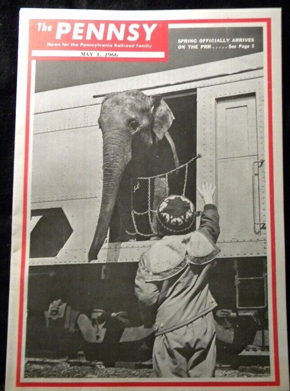 Pennsy Employee Magazine, The 1966 May 1