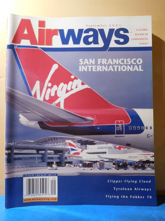 Airways Magazine 2001 September San Francisco International